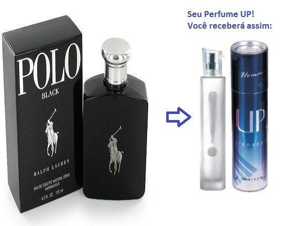 perfume UP essencia polo black EUA
