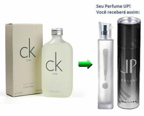 perfume UP essencia CK one EUA
